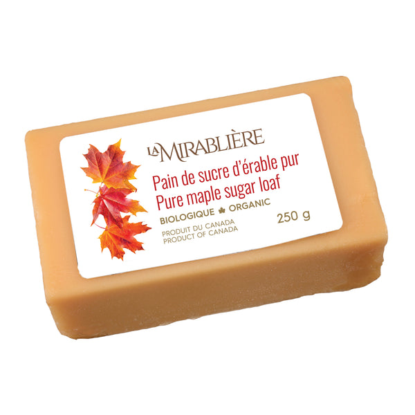Pain de sucre d'érable pur biologique